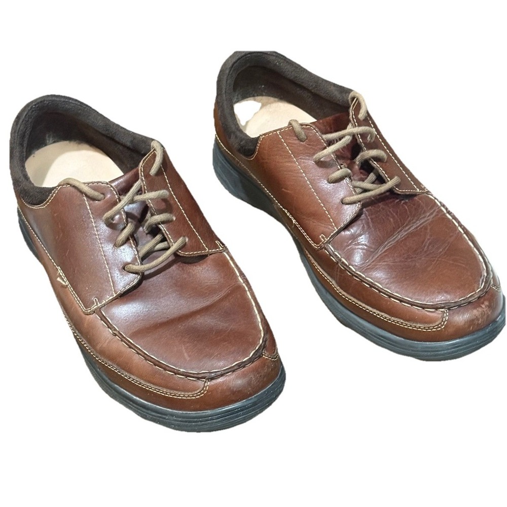 ANODYNE No. 30 Casual Dress Whiskey Leather Mens Shoe US 14 Orthopedic Diabetic - Picture 3 of 7